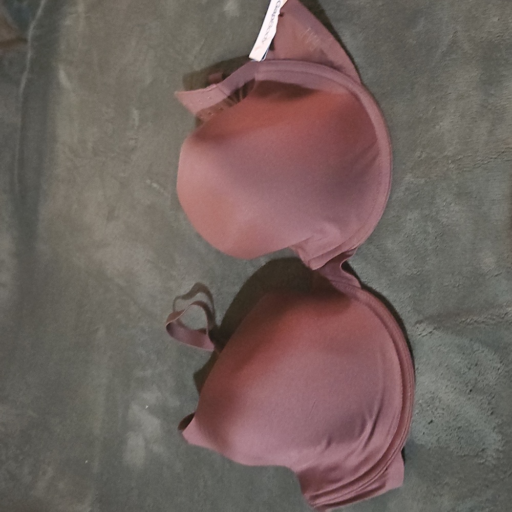 GAP Body Everybody T-shirt Chocolate Brown Women's Bra - Picture 2 of 5